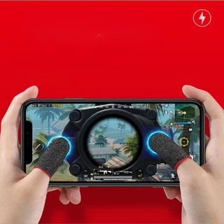 ถุงมือเล่นเกมส์ 1 คู่ (2 ชิ้น) Pubg Rov Call of duty ทัชลื่น แม่นยำยืดหยุ่น ไม่รัดนิ้ว ไม่มีตะเข็บ