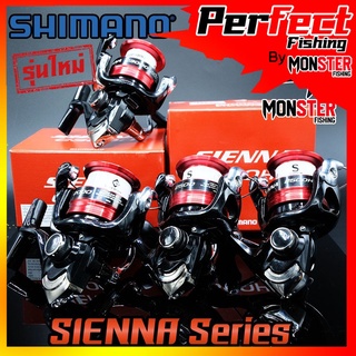 รอกสปินนิ่ง SHIMANO SIENNA 500/1000/2000/2500/2500HG/C3000/40000 (BLACK RED)