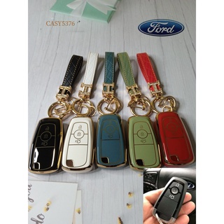 พร้อมส่ง เคสกุญแจรีโมทรถยนต์ คุณภาพสูง สําหรับ Ford Fox New Mondeo Sharp Forex Mustang Explorer