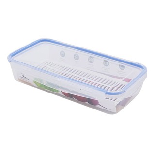 🚚💨พร้อมส่ง!! กล่องอาหารแบบเหลี่ยม ดับเบิ้ลล็อก รุ่น 1339 1500 มล. DOUBLE LOCK Airtight Plastic Food Container 1339 1500m