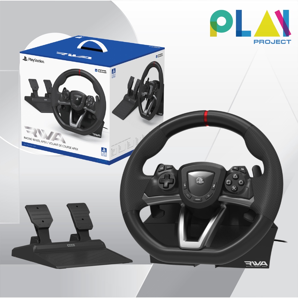 [ลดสูงสุด 1,000.- เก็บโค้ดในแชท] HORI Racing Wheel APEX [จอยพวงมาลัย] [Playstation4/5 PC]
