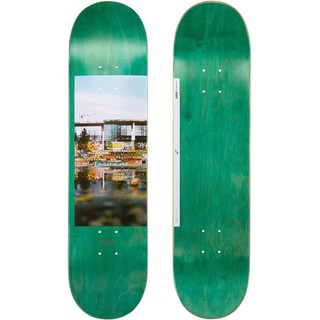 สเก็ตบอร์ด OXELO กระดานสเก็ตบอร์ด รุ่น Deck 120 ขนาด 7.75" (สีเขียว) Deck 120 Skateboarding Deck Size 7.75" - Green