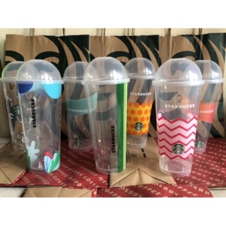 *** New  Starbucks Reusable Summer Cup (16 oz Tea-ology cup) 2020 from Starbucks Shop​ *** 7 แบบ ***