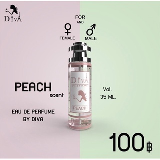 นำ้หอมดีว่า🍑กลิ่น”PEACH”🍑 หอมกลิ่นของพีช หอมละมุน หวานอมเปรี้ยว ให้ความน่ารักๆ