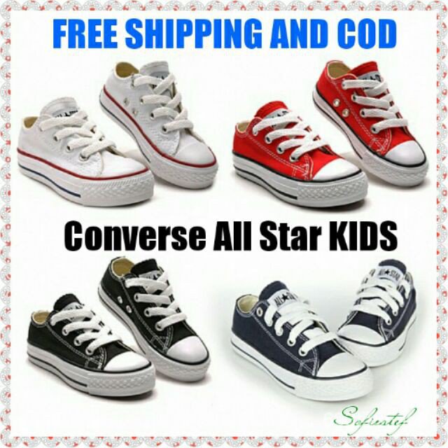 0xpB Converse all star chuck taylor sneakers for kids 24-35