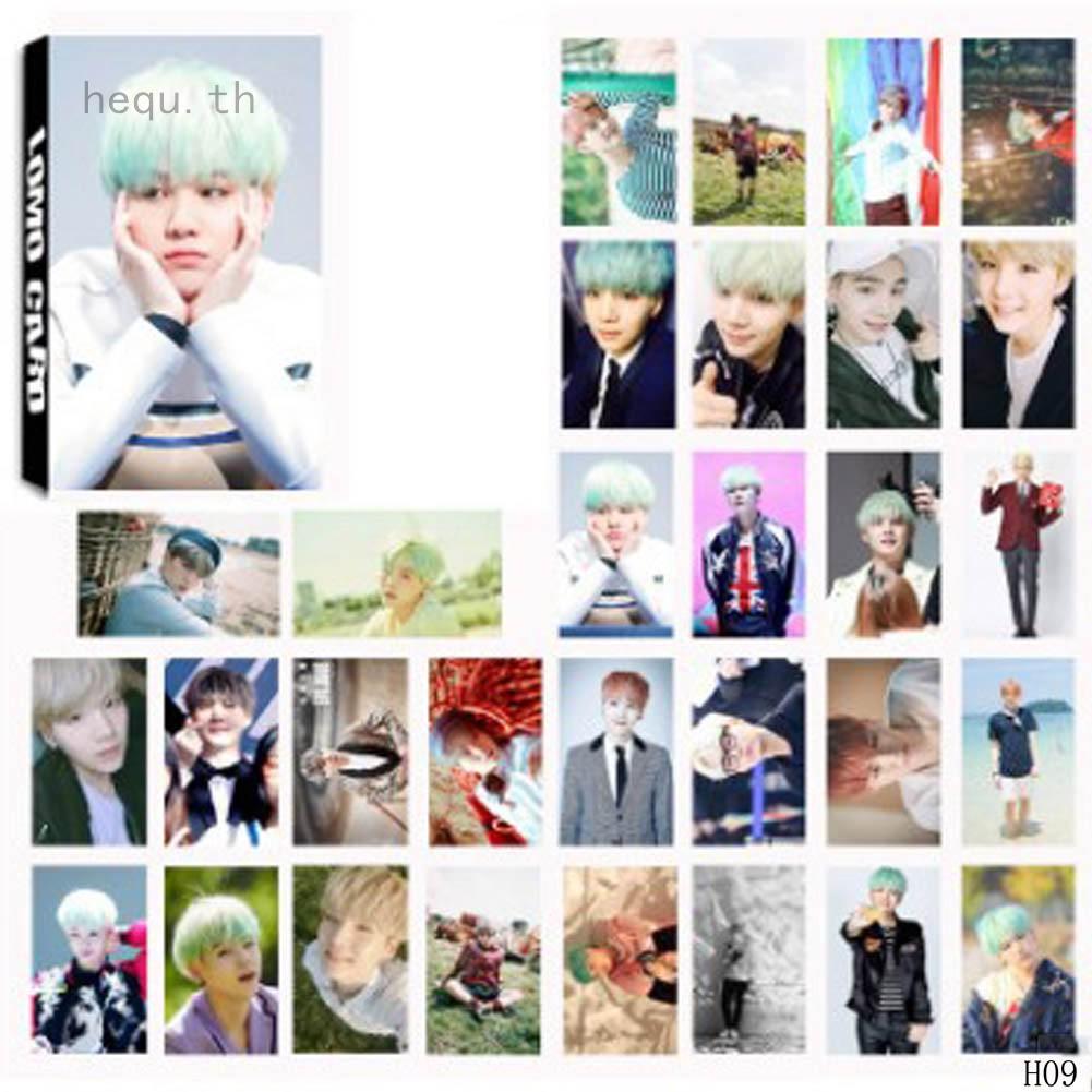 bts lomo การ์ดอะแดปเตอร์ 30 ชิ้น/ชุด