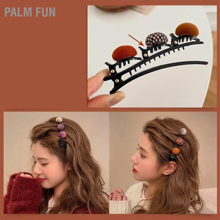 Palm Fun Retro Ball Pendant Hair Clip Women Girls Simple Elegant Barrette Accessories