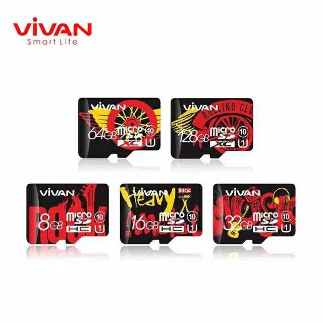 Vivan Micro SD Card 16GB / 32GB / 64GB / 128GB class 10 ของแท้