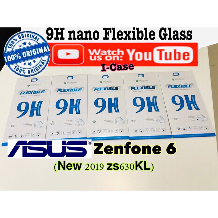 Asus Zenfone 6 ZS630KL ใหม่ - กระจกอ่อนนาโนยืดหยุ่น