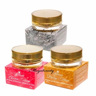 Princess Skin Care ครีมหน้าขาว + ครีมหน้าเงา + ครีมหน้าเด็ก ขนาด20g ( 1 Set )#1207