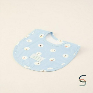 SARABARN Faced Prints Baby Bib | ผ้ากันเปื้อนเด็ก ผ้าซับน้ำลาย ผ้ากันเปื้อนลายหน้าการ์ตูน