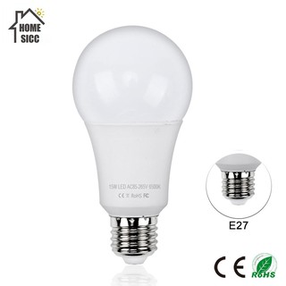 หลอดไฟ LED E27 220V 3W 5W 7W 9W 12W 15W 18W อัจฉริยะ IC ประหยัดพลังงาน สําหรับบ้าน โคมไฟ Lampada Bombilla