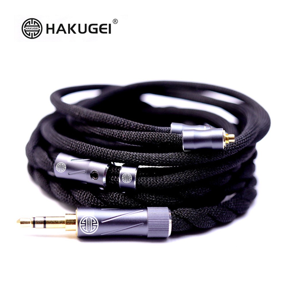 FENGRU HAKUGEI LITTLE HARMONY Cotton net Shield 7N 4Shares 240 Cores 24awg 2Pin 0.78 MMCX Earphone U