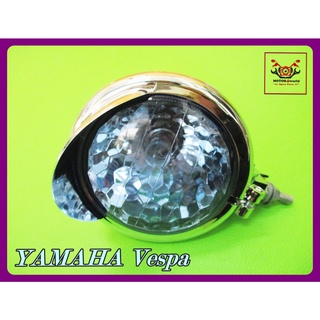 VESPA YAMAHA HEADLAMP "BLUE" SET ACCESSORIES // จานฉาย ไฟหน้า ไฟแต่ง "สีฟ้า" ไฟแต่งเวสป้า ไฟแต่งยามาฮ่า