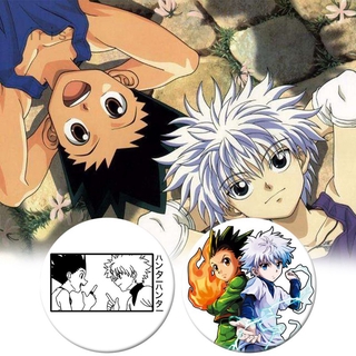 เข็มกลัดแฟชั่น ลายการ์ตูน Hunter X Hunter