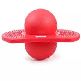HOT SALE!! สินค้าดี มีคุณภาพ ราคาถูก ## ระเบิดลูกใหญ่ ลูกกระโดดเคลื่อนไหวyogaอุปกรณ์กีฬามาใหม่Jumping Bounce Yoga Fitness Ball -Red ##อุปกรณ์กีฬา กระเป๋า กระบอกน้ำ ฟิตเนส กีฬา
