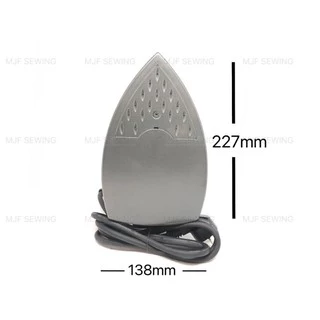 Silver Star เตารีดไอน้ำอุตสาหกรรม ขนาด 5นิ้ว รุ่น ES-94AL(เปิดฝาได้) เตารีดไอน้ำกระน้ำเกลือ ประกัน 1ปี