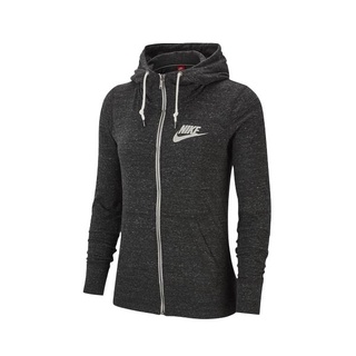 women's black and white nike hoodie