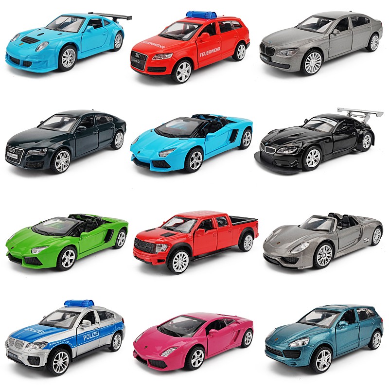 Ben 1:43 โมเดลรถยนต์ Lamborghini Porsche ของเล่นสําหรับเด็ก ...