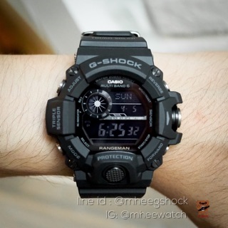 G-Shock  GW-9400-1BDR สีดำ