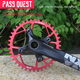 Pass QUEST จานหน้ารถจักรยานเสือภูเขา ทรงกลม 94 + 96BCD 32T 34T 36T 38T 40T สําหรับ SHIMANO M2000 M3000 M4000 M4000 M4050 GX NX X1