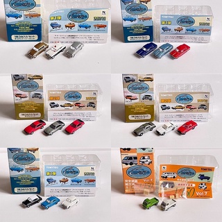 Tomytec N Gauge 1/150 Scale The Car Collection รถจิ๋ว รถบรรทุกจิ๋ว เมืองจิ๋ว คนจิ๋ว หลายอาชีพ หลายแบบ