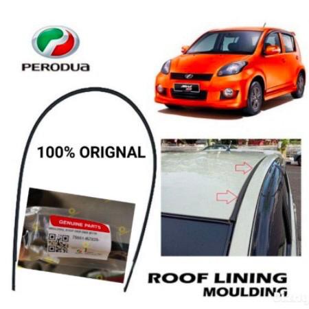 ROOF MOULDING GETAH BUMBUNG ROOF RUBBER 75551 BZ020 - PERODUA MYVI 2005 - 2010