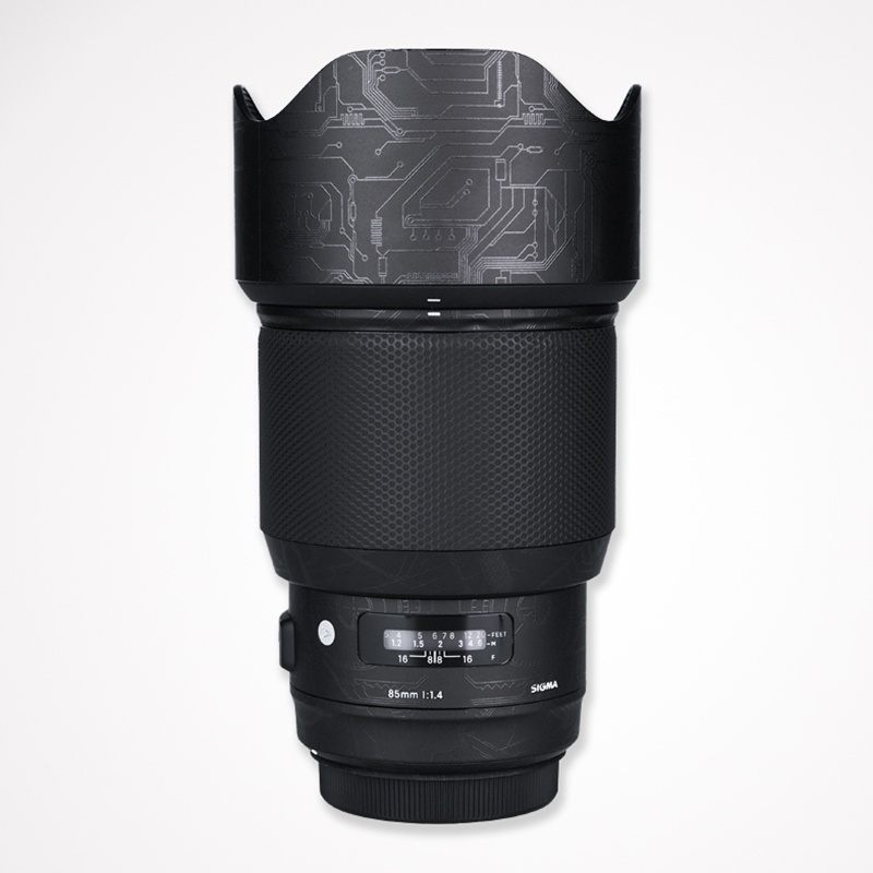 [HOHO] ฟิล์มคาร์บอนไฟเบอร์ ลายพราง 3M สําหรับ SIGMA85F1.4 art 85-1.4 Canon EF Port