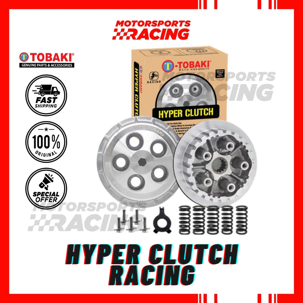 SRL115 FI TOBAKI RACING HYPER CLUTCH พร้อม 5 CLUTCH SPRING HYPERCLUTCH YAMAHA SRL 115FI