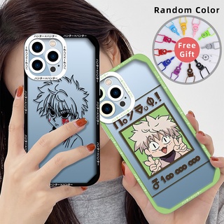 เคสซิลิโคนนิ่ม ลายอนิเมะ HunterxHunter สําหรับ iPhone 13 Pro Max 11 12 lphone SE 2022 7 8 Plus