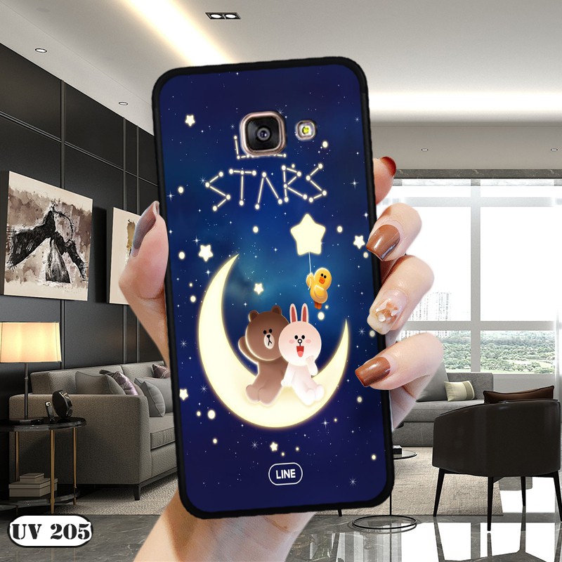 เคส Samsung Galaxy A7 (2016) - ขอบยืดหยุ่นและด้านหลังด้าน