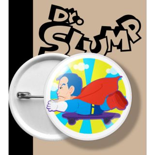 เข็มกลัด DR.SLUMP SUPERMAN