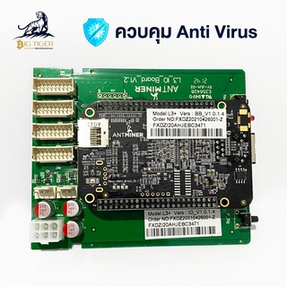 บอร์ดควบคุมเครื่องขุด Control Board L3+ (มือหนึ่ง) ควบคุม Anti Virus