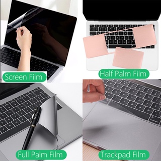 สติกเกอร์ฟิล์มกันรอยหน้าจอ HD แบบนิ่ม สําหรับแล็ปท็อป Macbook Air 15 A2941 Pro 13 14 16 M1 M2 A2681 A2338 A2442 A2485 13 Retina 2022 Air 13.6 M2 A2681 2022