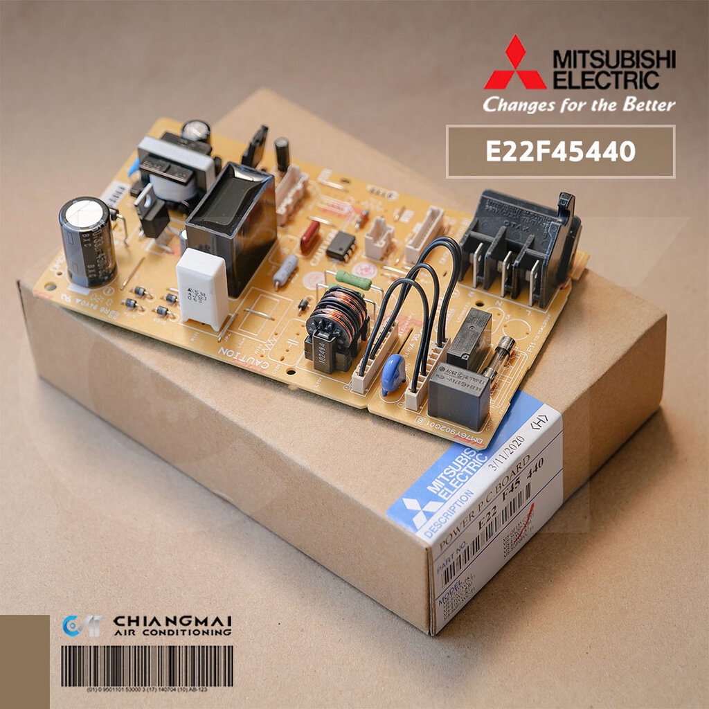 E22F45440 แผงวงจรแอร์ Mitsubishi Electric แผงบอร์ดแอร์มิตซูบิชิ บอร์ดคอยล์เย็น รุ่น MS-SGG09VC, MS-SGG13VC