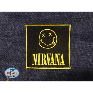 อาร์มติดเสื้อ NIRVANA