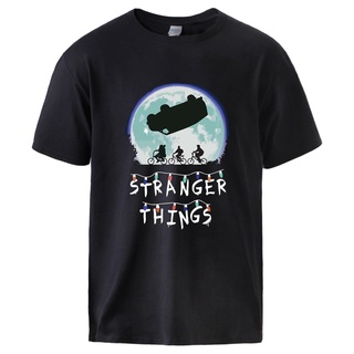 เสื้อยืดแขนสั้นลําลอง ผ้าฝ้าย พิมพ์ลาย Stranger Things แฟชั่นฤดูร้อน และฤดูใบไม้ผลิ สําหรับผู้ชาย 2020สามารถปรับแต่งได้