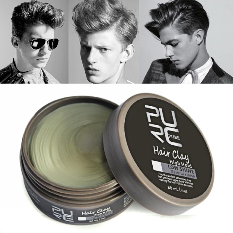 Uieepgp 80ml Men S Hair Beauty Styling Wax Clay Strong Hold