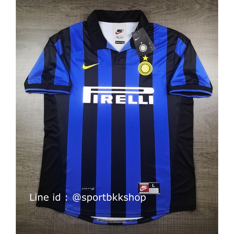 [Retro] - เสื้อฟุตบอล Retro ย้อนยุค Inter Milan Home อินเตอร์ มิลาน เหย้า 1998/99