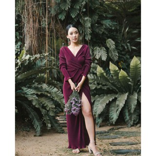 เดรสอัดพีทใส่ครั้งเดียวไซส์ s ร้าน rose.thelabel