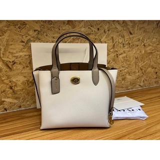Coach Willow Tote 24 In Colorblock