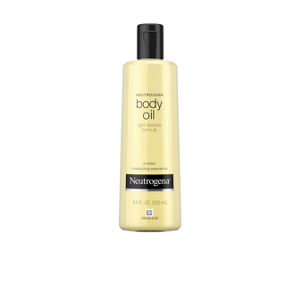 Neutrogena Body Oil Light Sesame Formula นูโทรจีน่า บอดี้ ออยล์ ออยทาผิว บำรุงผิว ขนาด 250ml