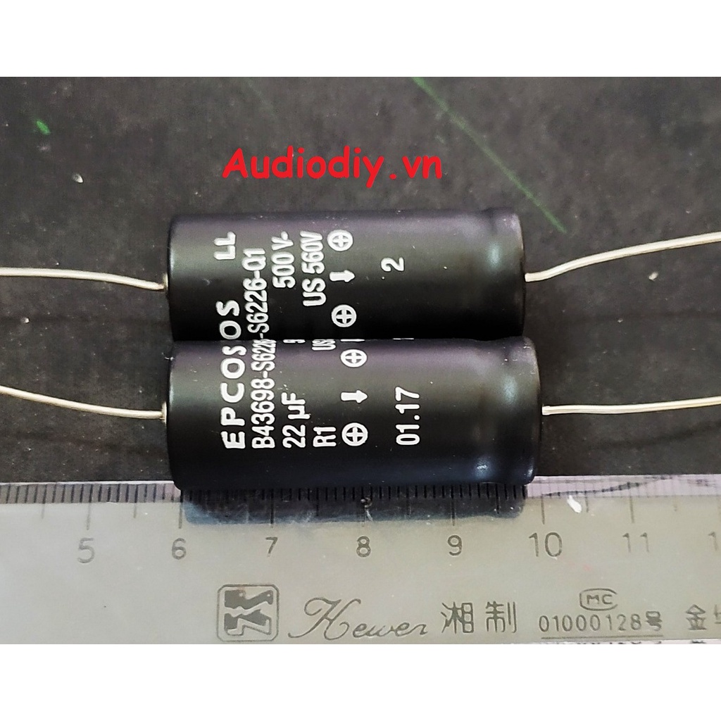 Epcos คาปาซิเตอร์ 22uF 450V - 22uF 450V