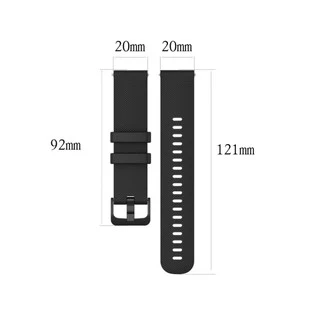 สาย Garmin VenuSQ/Venu SQ2/Venu/Venu2plus/245/645/vivoactive3 vivomove3 amazfitbip ขนาด20mm พร้อมส่ง ส่งไวทุกวันจากไทย