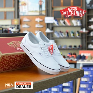 [ลิขสิทธิ์แท้] VANS Era (Classic) True White [U] NEA รองเท้า แวนส์ ได้ทั้งชายและหญิง