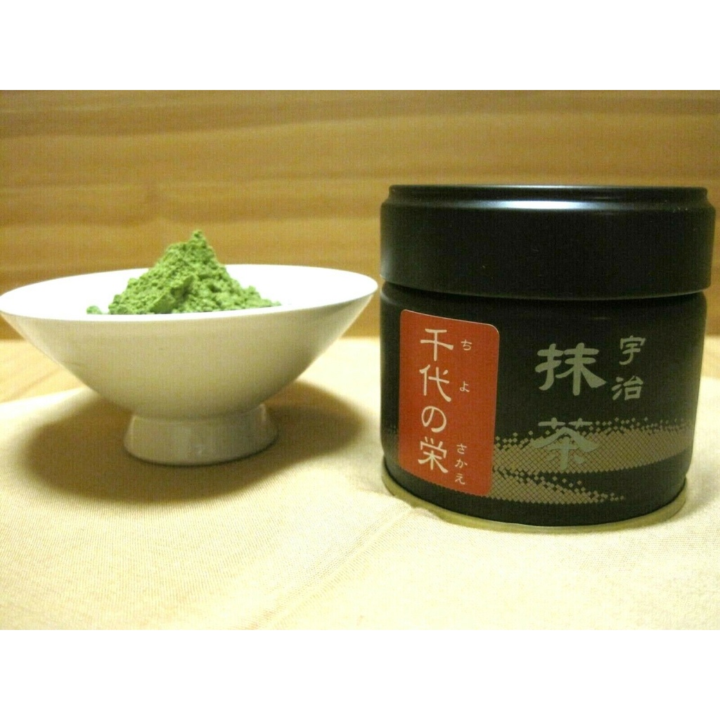 Uji Matcha 30g Chiyo-no-Sakae, Pure Kyoto UJI Matcha, Japanese Powdered Green Tea, Uji Matcha 30g Ch