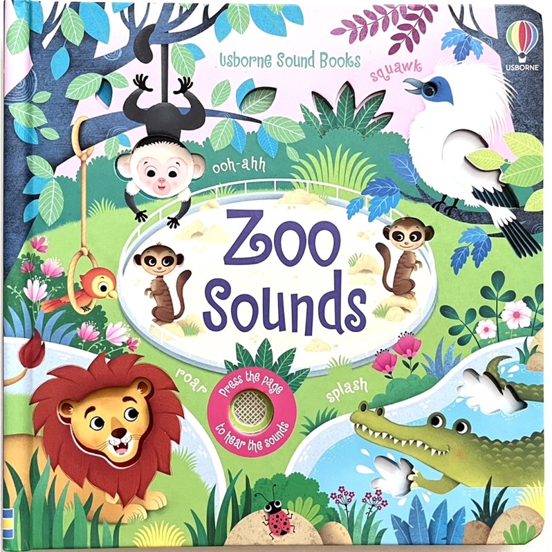 พร้อมส่ง !! หนังสือ นิทานภาษาอังกฤษ Zoo sound board book หนังสือเสียง Usborne หนังสือ EF