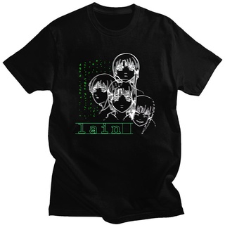 เสื้อยืด คอกลม พิมพ์ลาย Serial Experiments Lain แฟชั่นฤดูร้อน สําหรับผู้หญิง และผู้ชาย