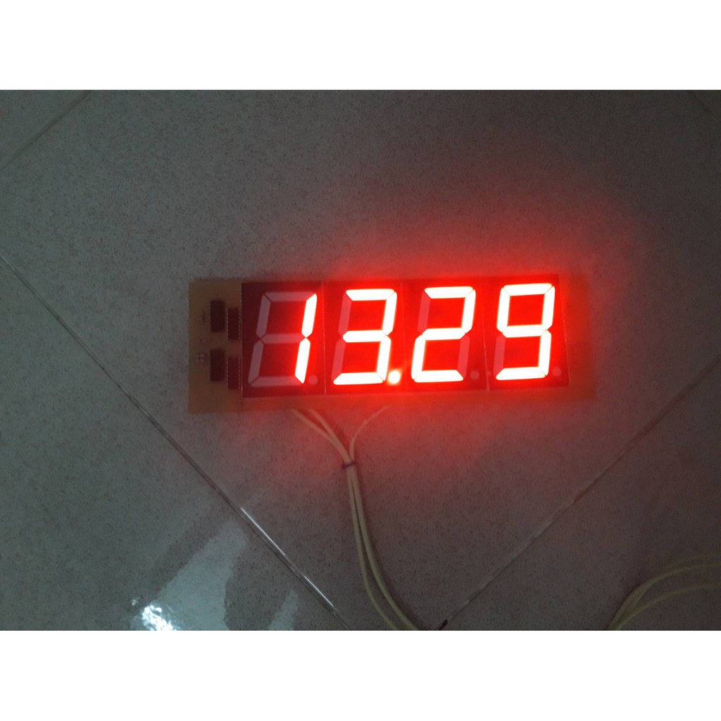 ชุด 7_Segment 4 Digits ขนาด 2.3 นิ้ว อเนกประสงค์ พร้อมโค้ดตัวอย่าง