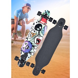 สเก็ตบอร์ด แบบ LONG BOARD ไม้เมเปิ้ล 8 ชั้น